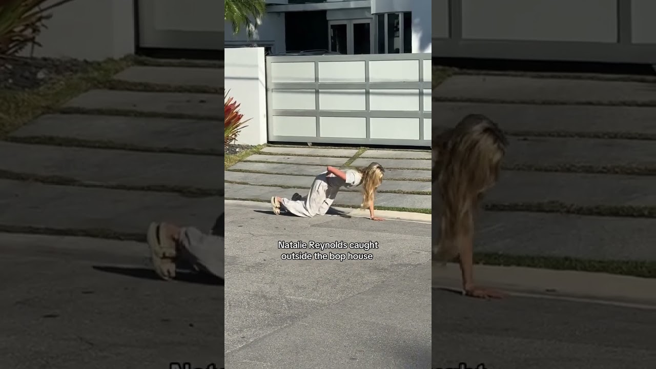 Natalie Reynolds has been caught outside the bop house.... #fyp #bophouse