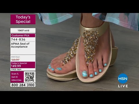 Natasha Lloyd - HSN Feet Close Up 450