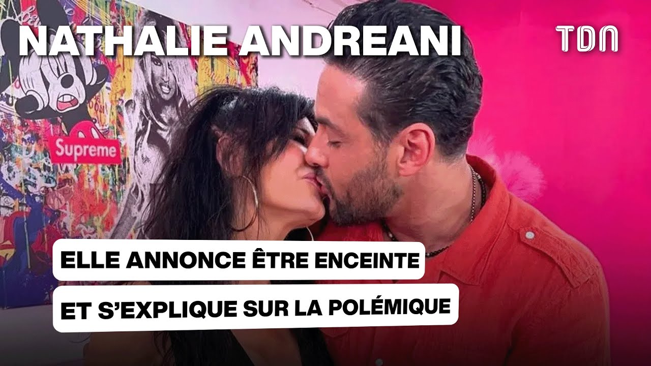 Nathalie Andréani announces she is pregnant with Gabano and creates a surprise