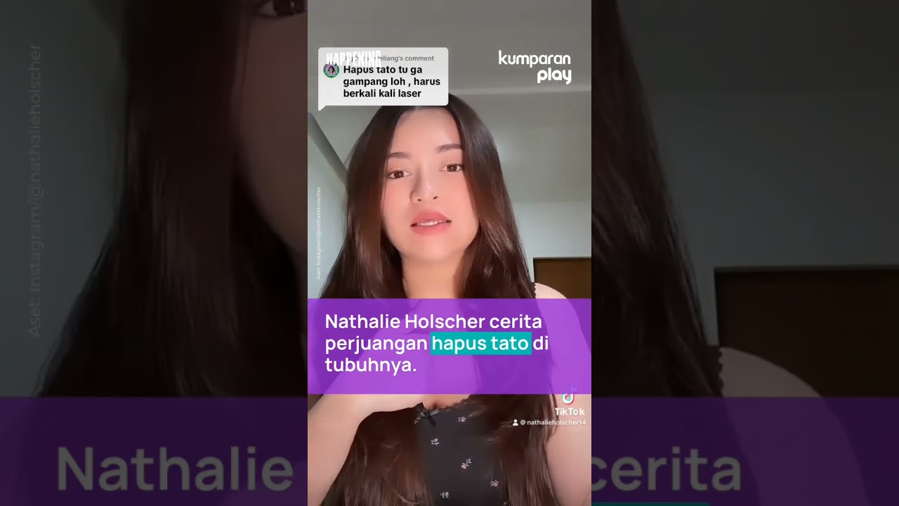 Nathalie Holscher Cerita Perjuangan Hapus Tato di Tubuhnya