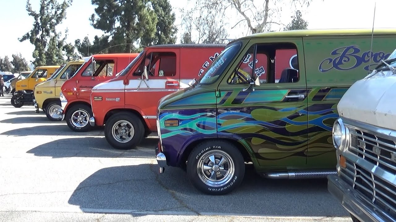 National Boogie Van Day 2023 Van Show - Drive-Ins and Leaving