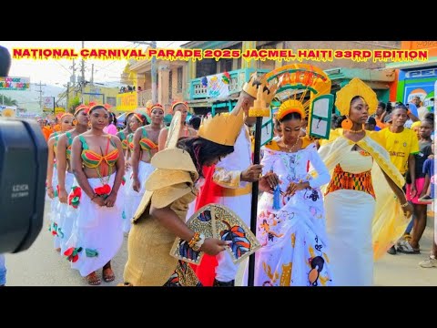NATIONAL CARNIVAL PARADE 2025 JACMEL HAITI 33RD EDITION #culture #carnaval2025