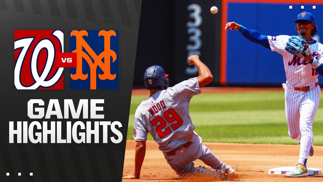 Nationals vs. Mets Game Highlights (6/12/25) | MLB Highlights