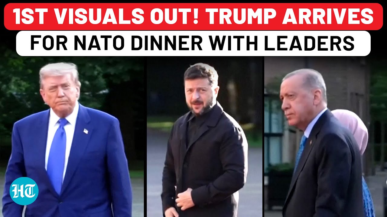NATO Summit 2025: Trump, Erdogan, Orban Arrive for High-Stakes Dinner with Dutch King, World Leaders