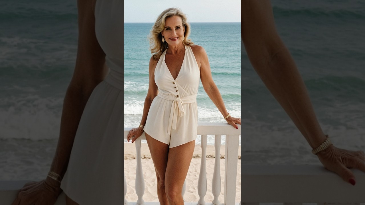 Natural Older Women Over 60  - Dressed Summer🔥Fashion Tips #5