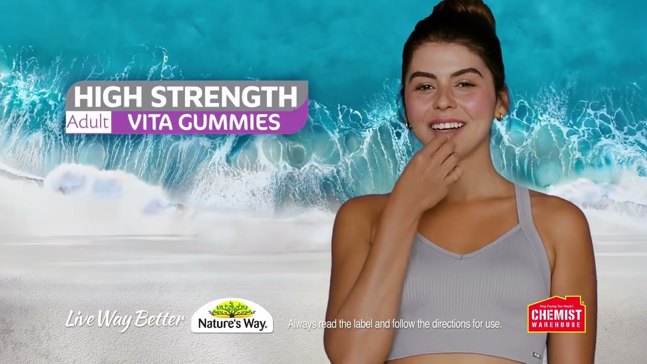 Nature's Way High Strength Adult Vita Gummies Available Now At Chemist Warehouse