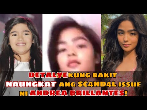 NAUNGKAT ang SC4ND4L issue ni ANDREA BRILLANTES noon , | YAN ANG TRENDING