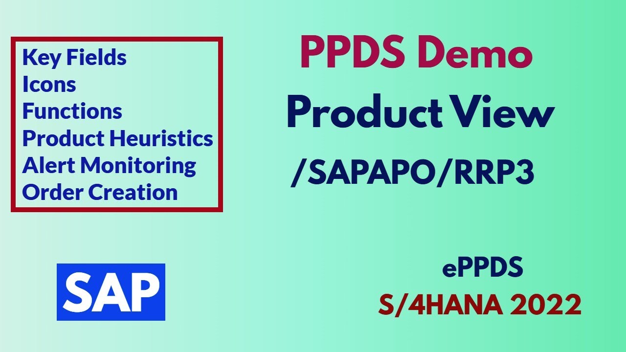 Navigating Product view RRP3 in ePPDS| Training for beginners|