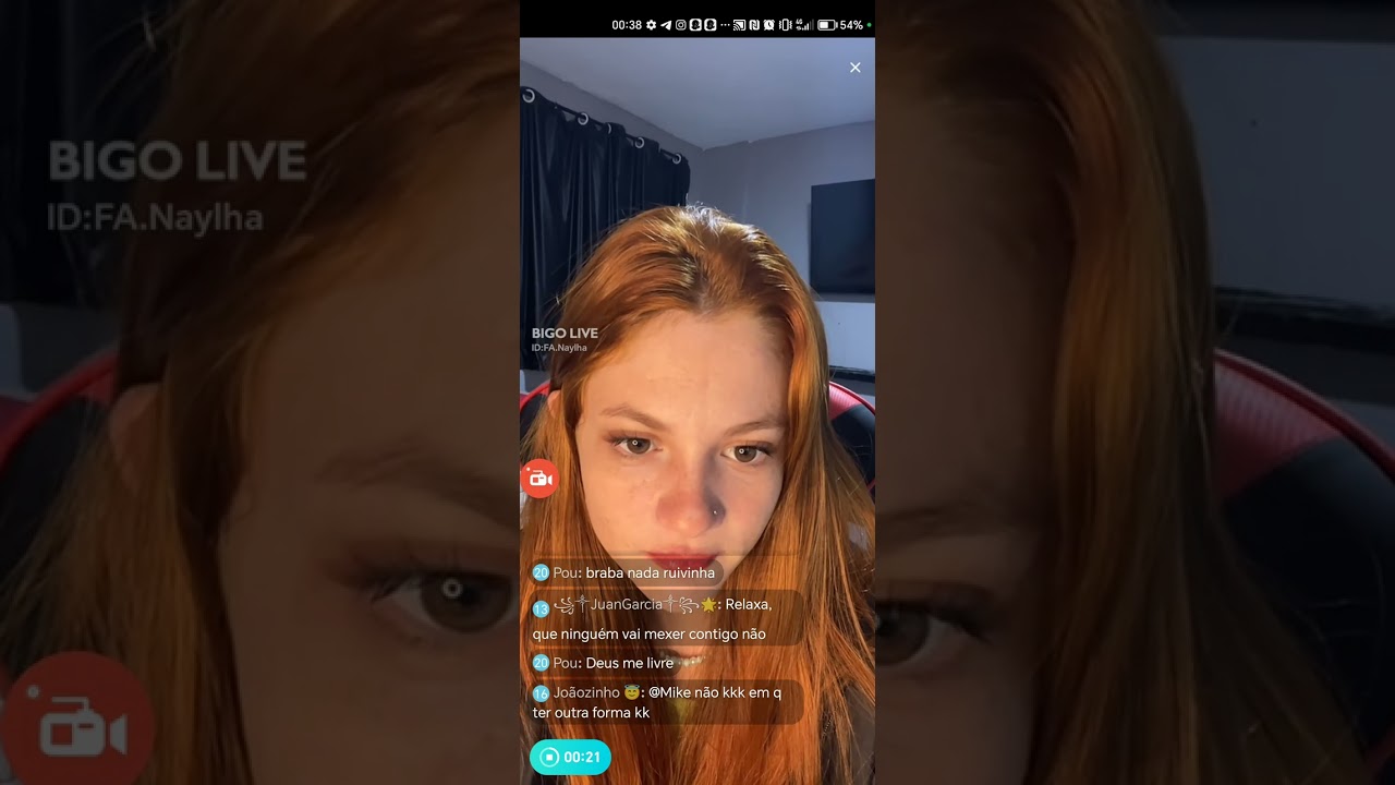 nay ruiva Bigo live