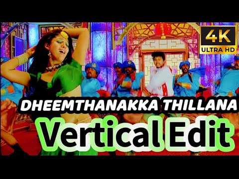 Nayanthara's Mesmerizing Moves: Dheemthanakka Thillana Vertical Edit