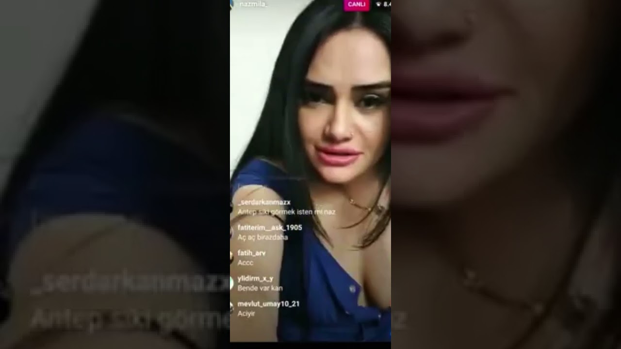 Naz Mila Canlı Yayında Memesini Açıyor (İzlemeden Geçme)🤤