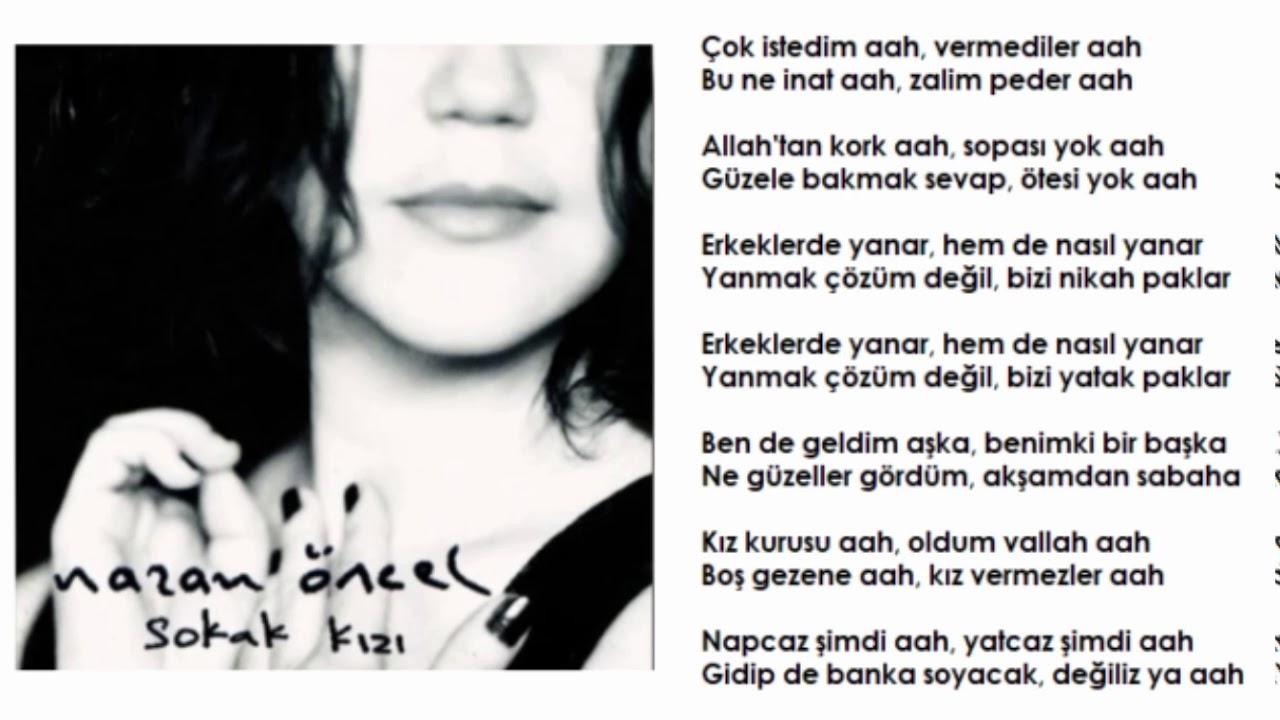 Nazan Öncel - Erkekler de Yanar (Orijinal Karaoke)