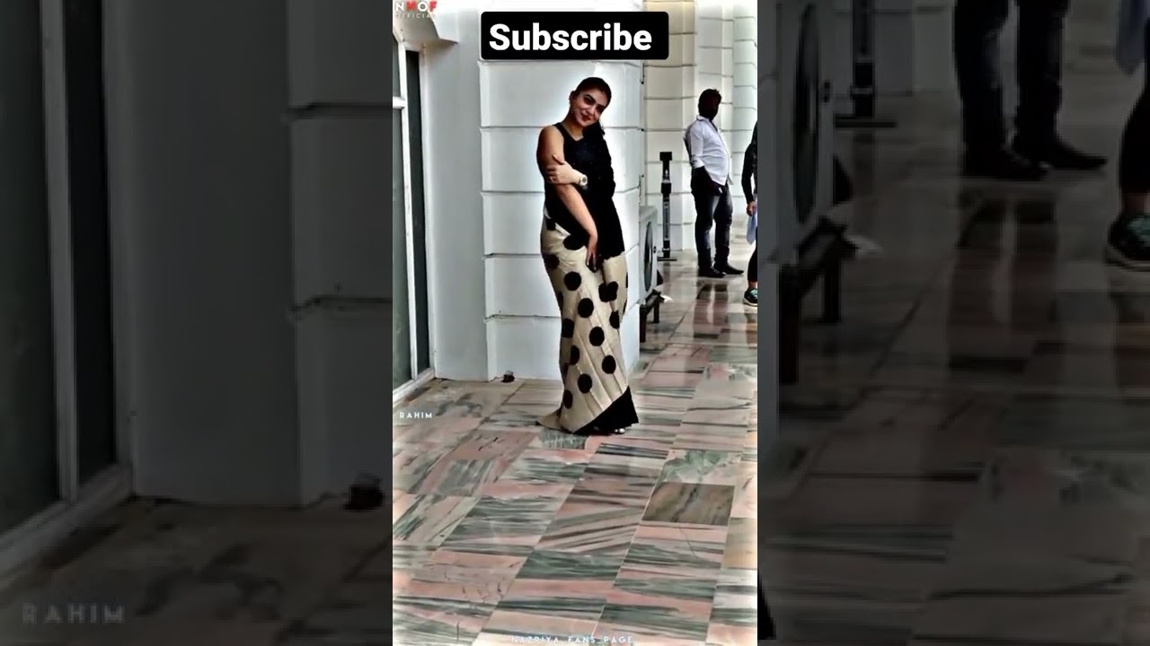 nazirya black saree #nazriya #black#saree #hot #actor