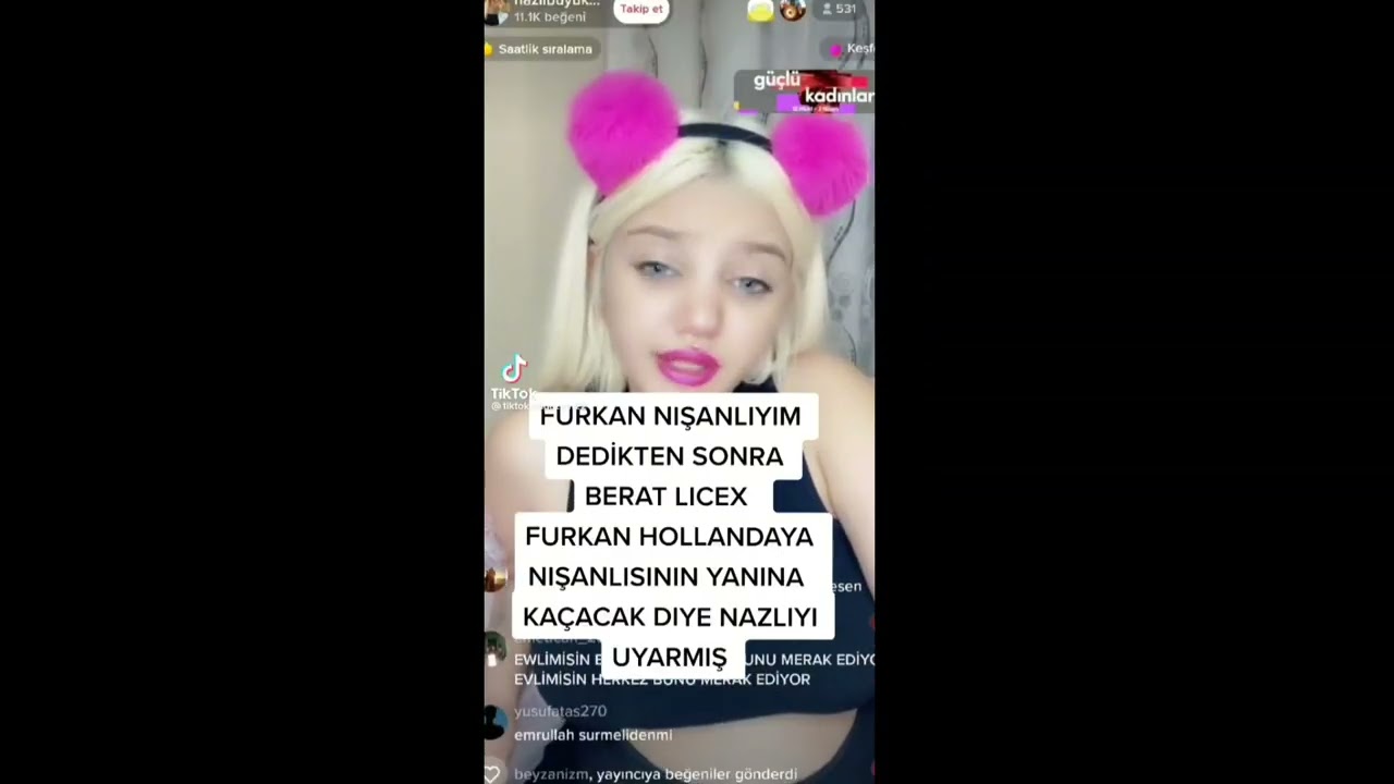 Nazlı Büyük Yaldız Açıklama Yapıyor