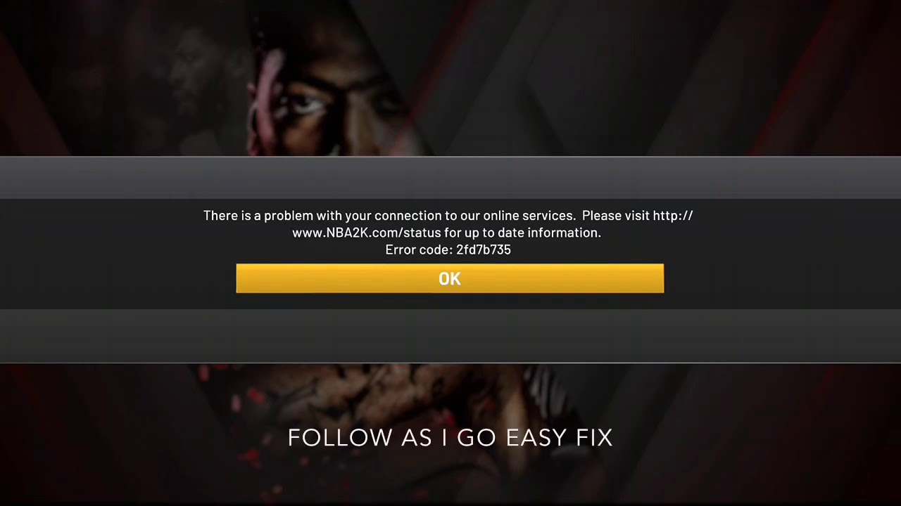NBA 2K20 demo connection error fix