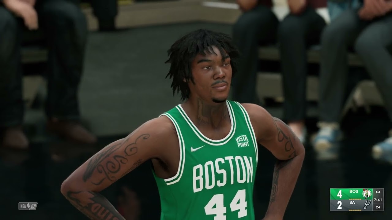 NBA 2K22 Gameplay: Boston Celtics vs San Antonio Spurs - (Xbox Series X) [4K60FPS]