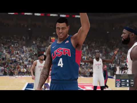 NBA 2K23 Gameplay: 2012 Team USA vs 2016 Team USA - (Xbox Series X) [4K60FPS]