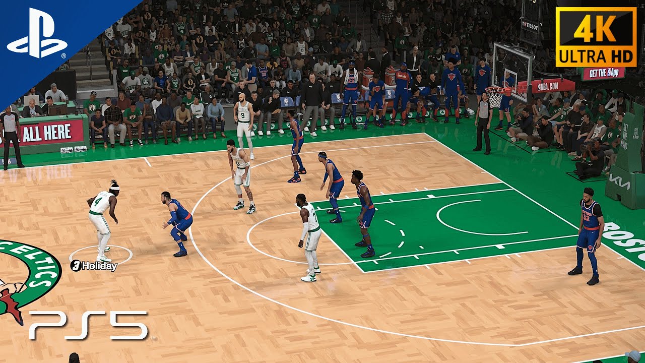 NBA 2K25 | Boston Celtics vs. New York Knicks - PS5 [4K Ultra HD] Gameplay