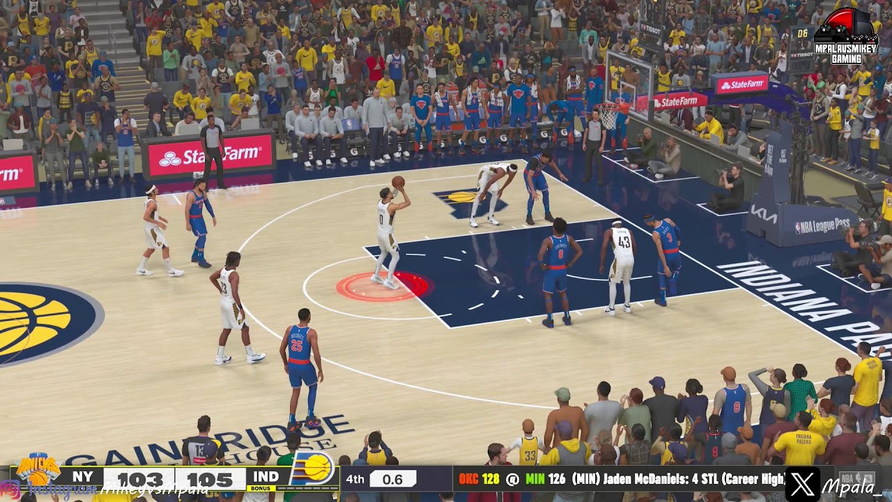 NBA 2K25 - New York Knicks vs Indiana Pacers - Game 4  - ECF 2025 NBA Playoffs