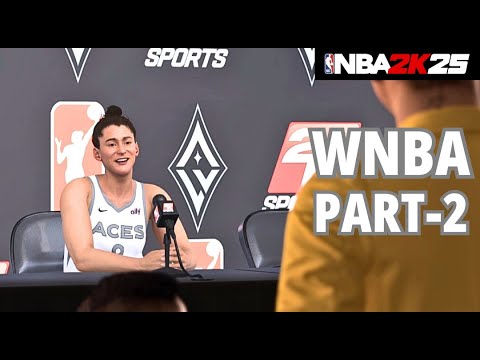 NBA 2K25 | WNBA My Career Mode Gameplay Part-2 No Commentary (PS5)