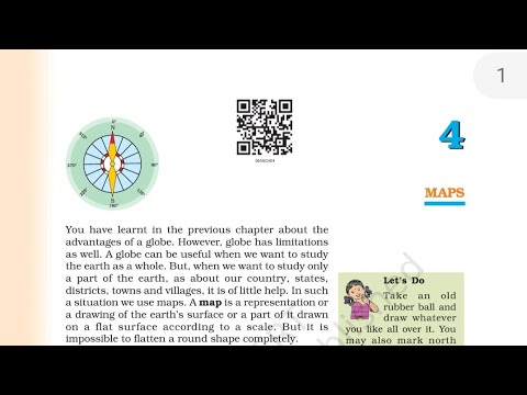 #ncert geography Chapter 4 MAPS exercise solution @Excellentstudy-1