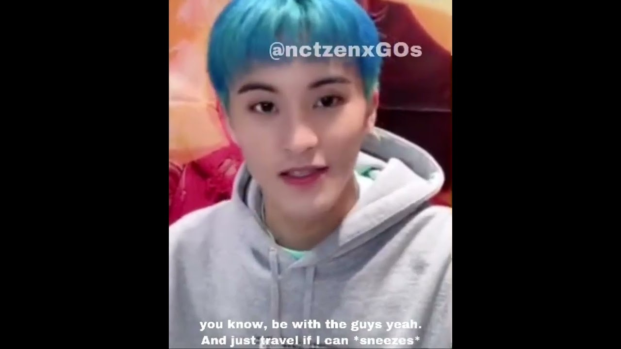 [NCT] Mark sneeze