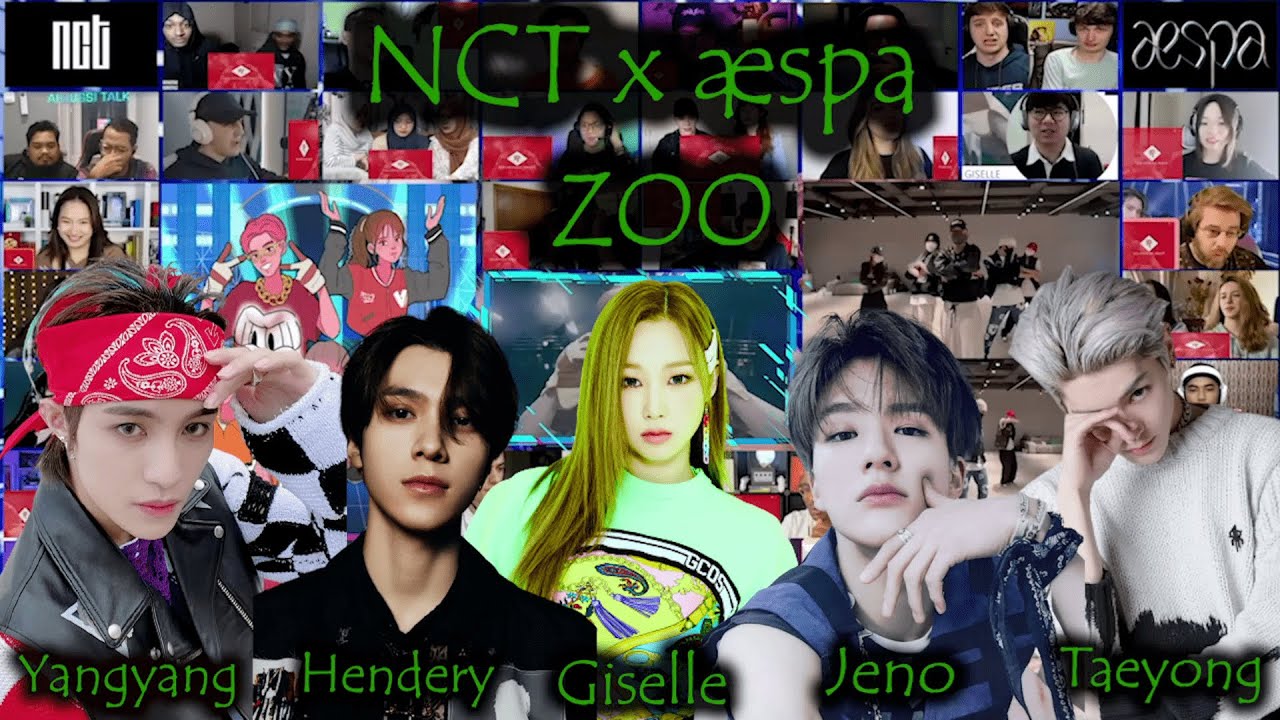 NCT x  æspa  'ZOO' STAGE VIDEO || REACTION MASHUP #AESPA #NCT