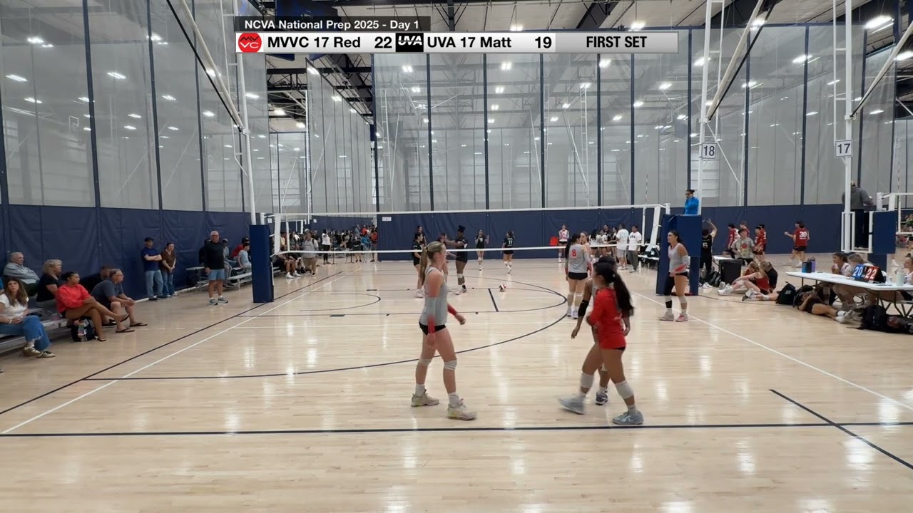 NCVA National Prep Day 1 (06/07/2025) : MVVC 17 Red vs UVA 17 Matt