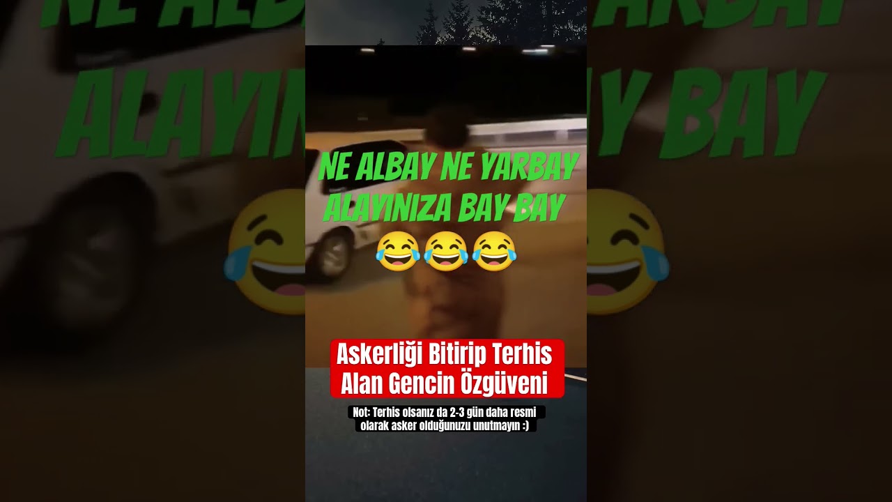 Ne albay ne yarbay alayınıza bay bay #asker #soldier #oşimdiasker #teskere
