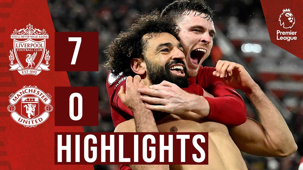 ÖNE ÇIKAN GÖRÜNTÜLER: Liverpool 7-0 Man United | Salah kulüp rekoru kırdı, Reds YEDİ gol attı!