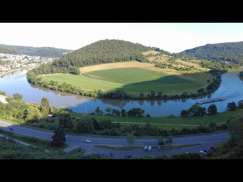 Neckar Kivrimi Neckarsteinach