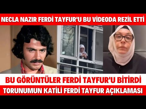 NECLA NAZIR'IN VİDEOSU FERDİ TAYFUR HAKKINDA OLAY AÇIKLAMA TUĞÇE TAYFUR İÇİN KONUŞTU NECLA NAZIR