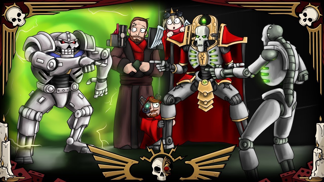 NECRONS: FROM RIP-OFF TERMINATORS TO SPACE EGYPTIANS  | Warhammer 40k Lore