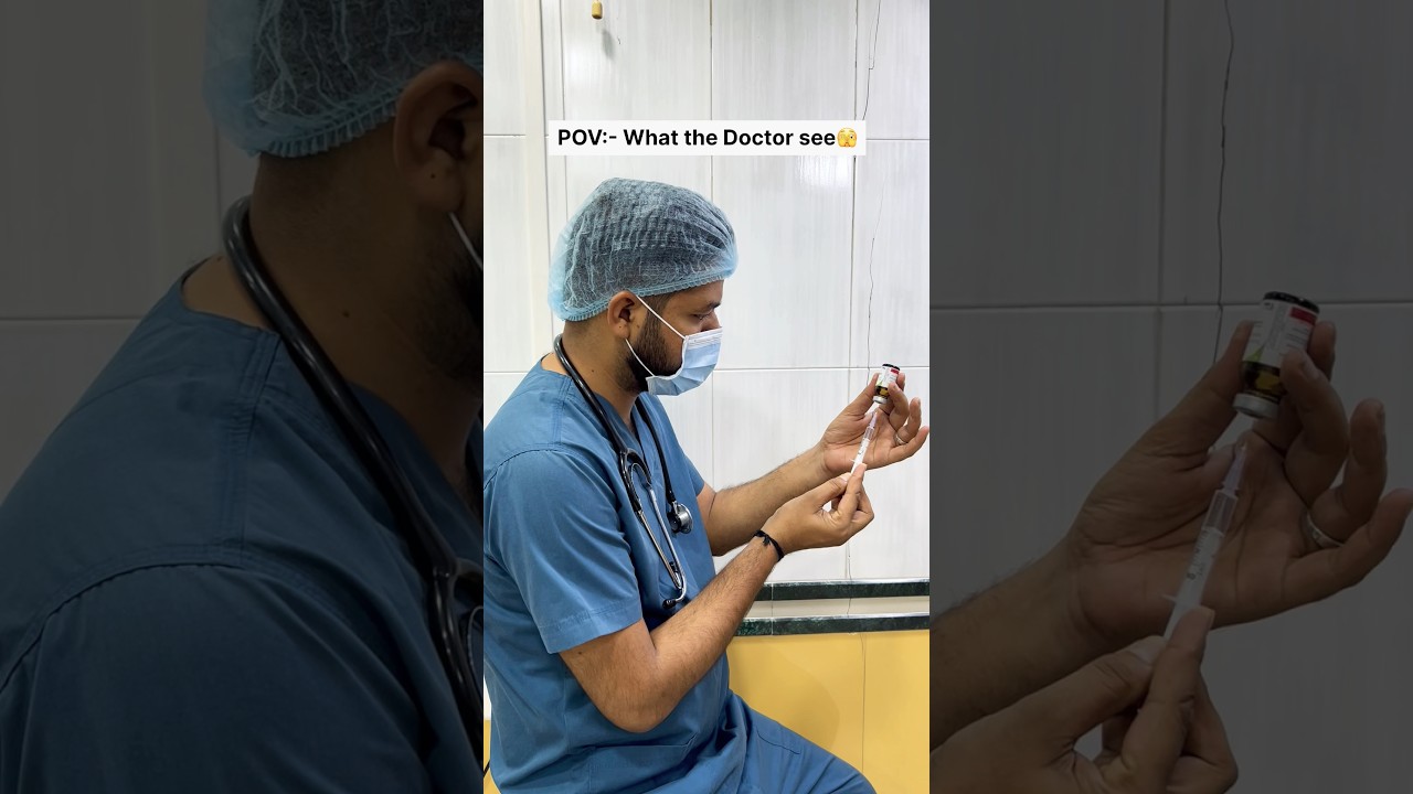 Needle Phobia 💉💉 #doctor #medico #hospital #injection #shorts #viralshorts #trending #funny