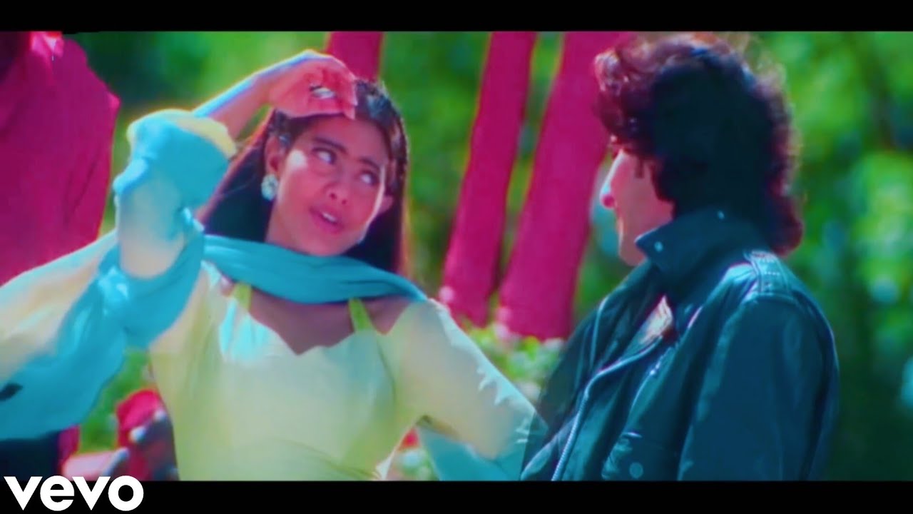 Neela Dupatta Peela Suit {HD} Video Song | Hameshaa | Saif Ali Khan, Kajol | Abhijeet,Sadhana Sargam