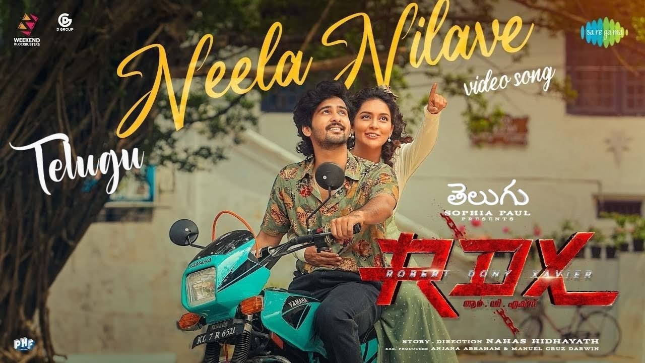 Neela Nilave -Telugu Video Song | RDX | Kapil Kapilan | Sam CS | Shane Nigam , Antony , Neeraj |#RDX