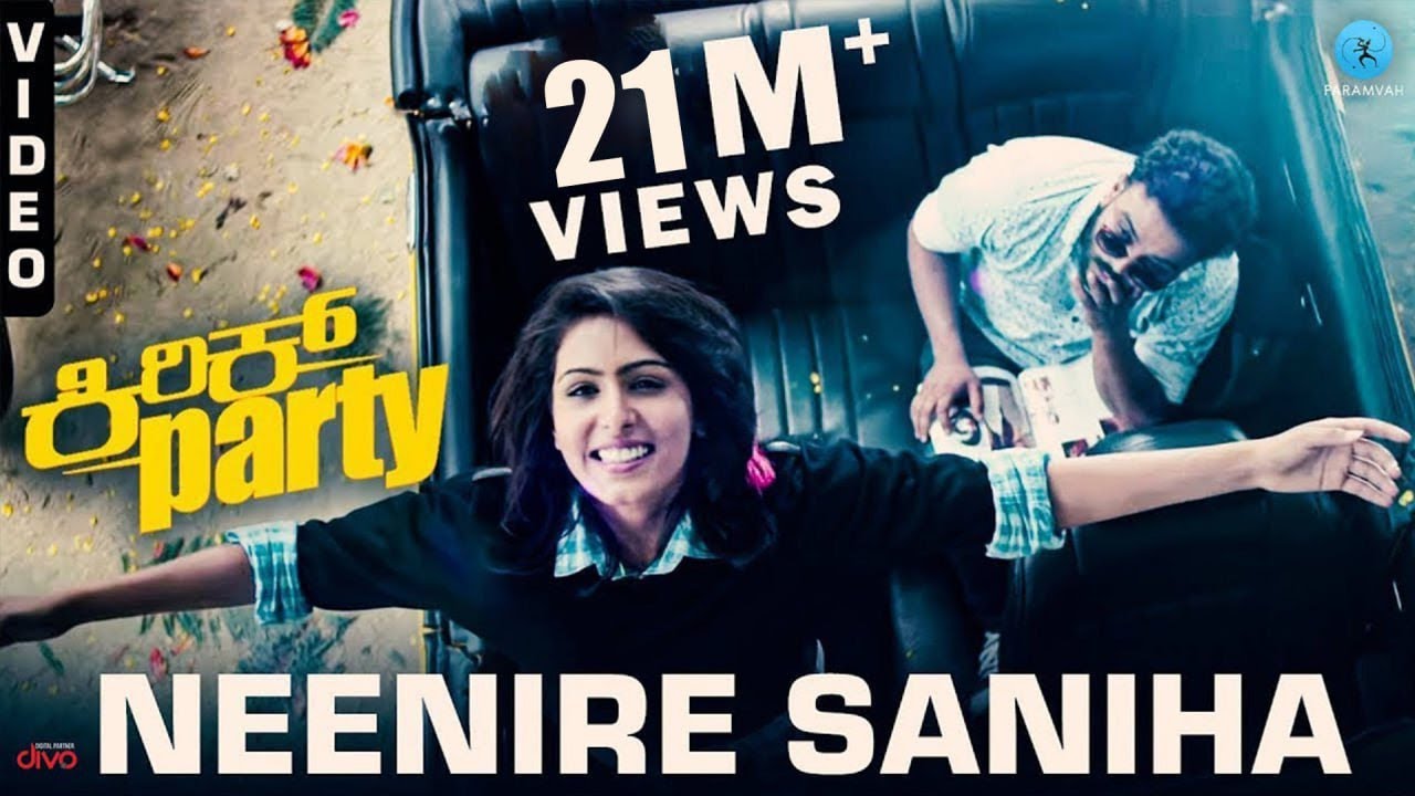Neenire Saniha - Video Song | Kirik Party | Rakshit Shetty, Samyuktha Hegde | Rishab Shetty