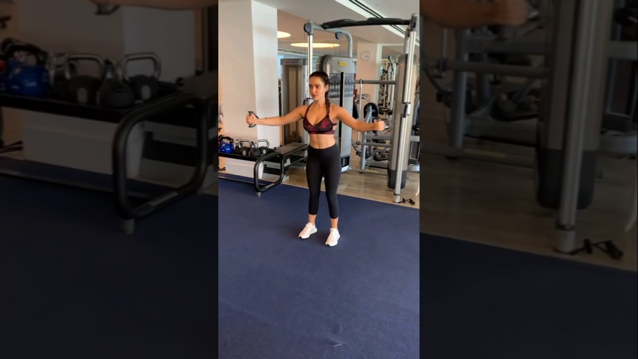 neha sharma workout #nehasharma #workout #gym #gymgirl #fitness #fitnessgirl #fitnessjourney
