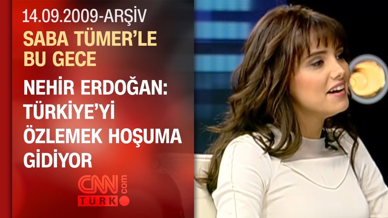 Nehir Erdoğan: Eric Morris’den oyunculuk dersi aldım - Saba Tümer'le Bu Gece - 14.09.2009