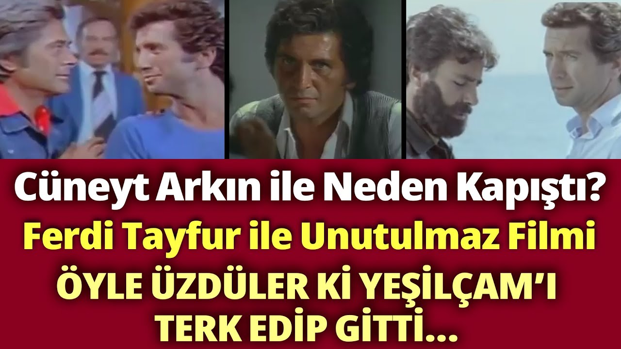 NEJAT ÖZBEK | Yeşilçam Kalbini Kırdı | Cüneyt Arkın ile Mahkemede Hesaplaştı | O Bir Jön idi...