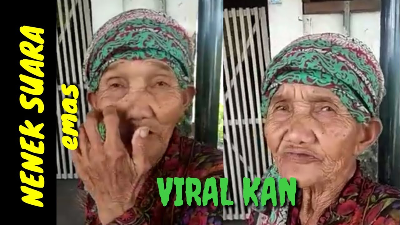NENEK NYANYI SUARA MASIH BAGUS DAN MERDU MIRIP SUARA ASLINYA