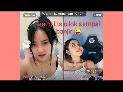 Neng Lis cilok sampai banjir ‼️ kalah Pk 