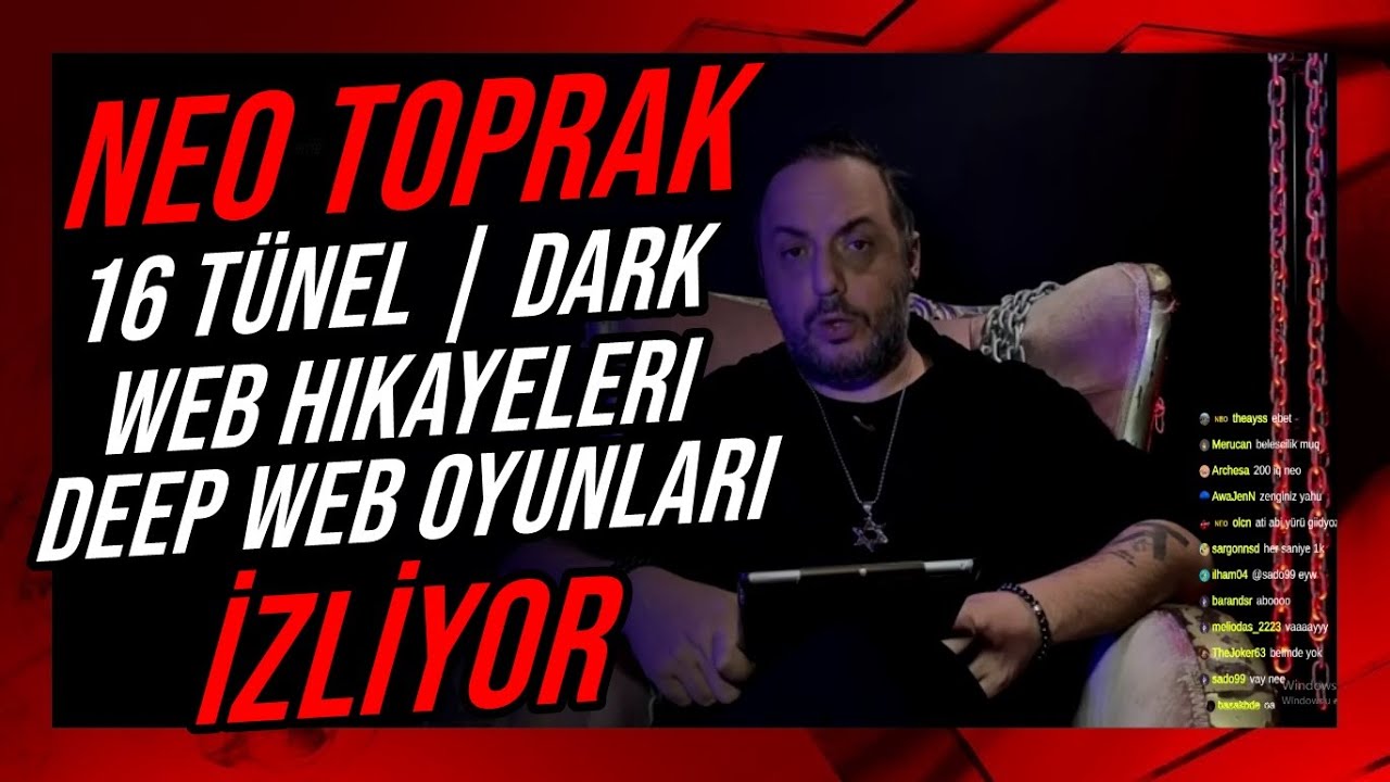 Neo Toprak -''16 Tünel | Dark Web Hikayeleri, Deep Web Oyunları'' İZLİYOR [İlkay Alpgiray]