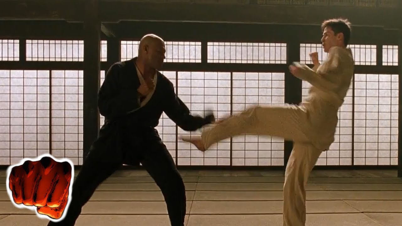 Neo vs Morpheus Türkçe Dublaj Dövüş Sahnesi 1080p