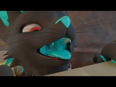 Neon Fox Vore Animation