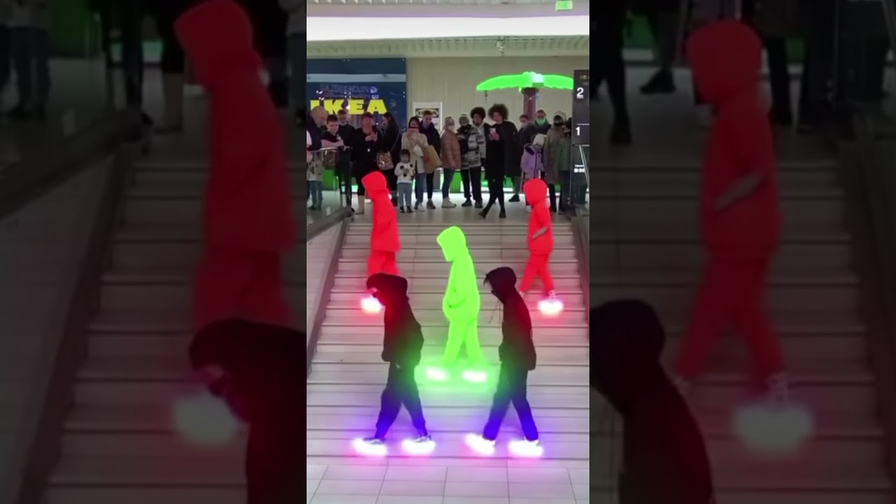 Neon light shoe dance 💃 #shorts. #Neon lights
