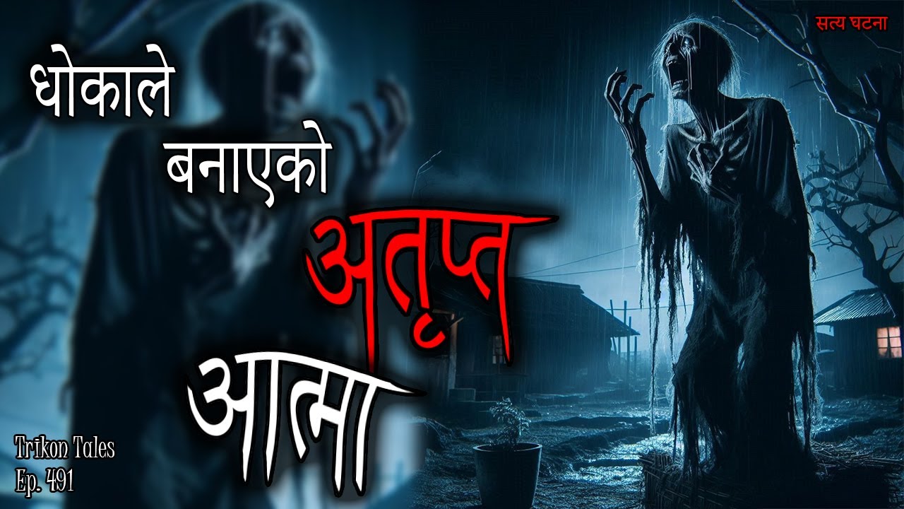 NEPALI HORROR STORY | DHOKA LE BANAYEKO ATRIPT AATMA | SATYA GHATANA | TRIKON TALES | EP 491