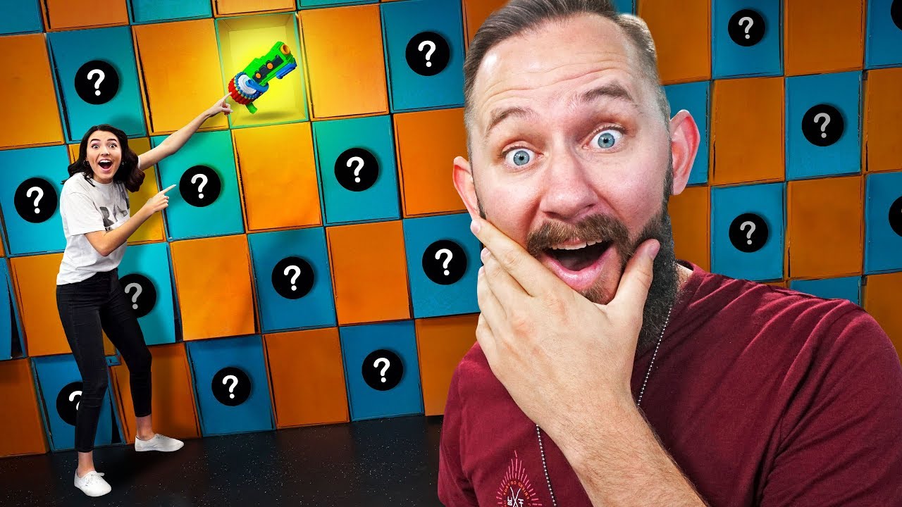 NERF *GIANT* Memory Match Challenge!