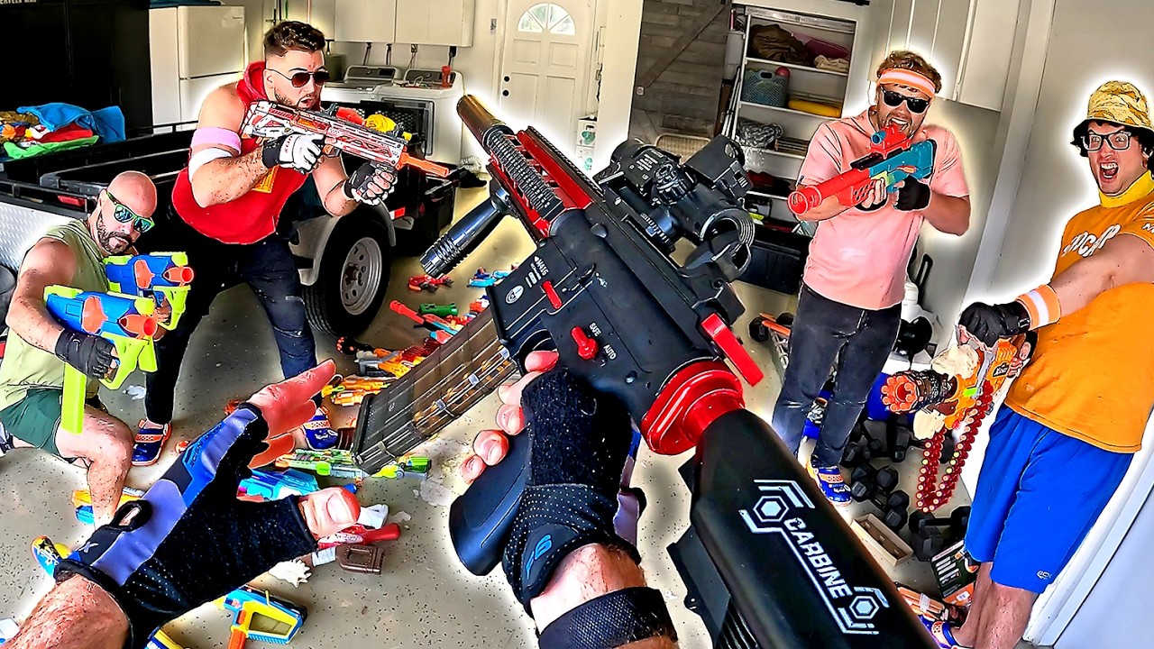 NERF GUNS for Nerf Gun Game 25.0!