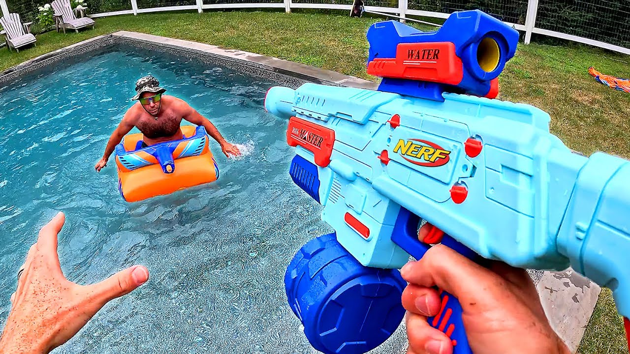 NERF GUNS for Nerf Gun Game Super Soaker 12.0!